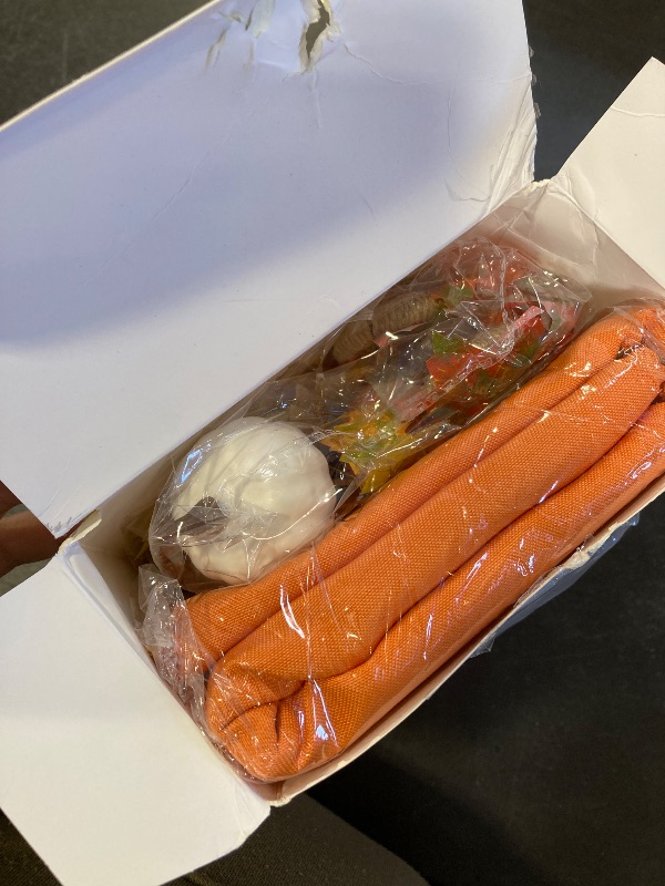 Photo 1 of Acellegic 24 Pcs Fall Thanksgiving Napkins Rings Set 12 Pcs Washable Cloth Napkin 12 Pumpkin Napkin Rings Thanksgiving Cloth Towel Holders for Fall Party Banquet Wedding Dinner Table Decorations