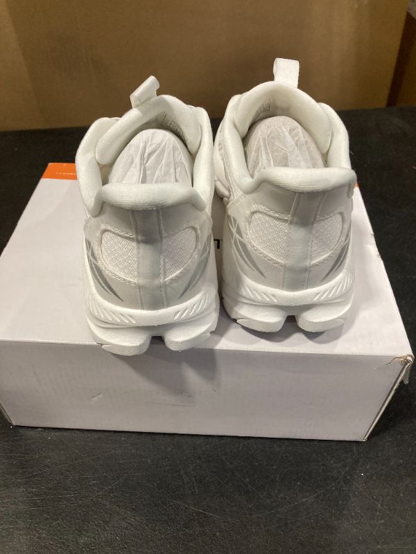 Photo 1 of ALLSWIFIT Women's Slip On Walking Shoes Running Comfortable Tennis Breathable Non Slip Athletic Gym Workout Cross Training Fashion Sneakers,Size 6,White,SARR034W