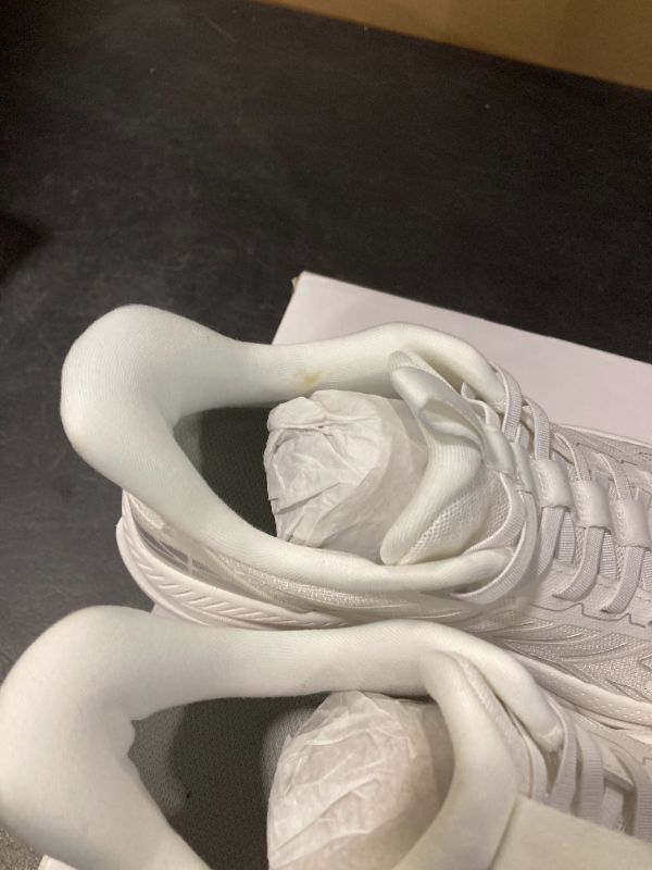 Photo 1 of ALLSWIFIT Women's Slip On Walking Shoes Running Comfortable Tennis Breathable Non Slip Athletic Gym Workout Cross Training Fashion Sneakers,Size 6,White,SARR034W