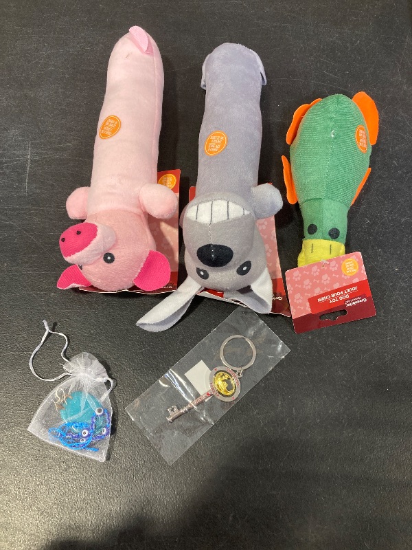 Photo 1 of 3 PACK- DOG TOYS AND KEYCHAIN