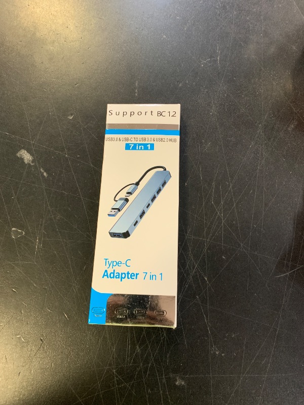 Photo 1 of ?Upgrade? USB C/USB Hub, BERLAT Aluminum 7 in 1 USB C & USB Hub with USB 3.0, USB 2.0 Ports for PC/Laptops/MacBook Pro/Air/iMac/iPad and More Devices