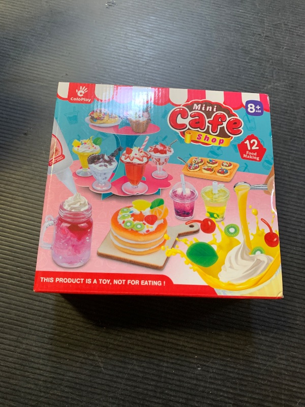 Photo 1 of 12 Making Miniature Food Toys Set, DIY, Resin Play, NOT Edible, Kitchen Mini Pretend Play Food Set for Kids Age 8-13, Birthday for Girls, 8 9 10, Make Your Food