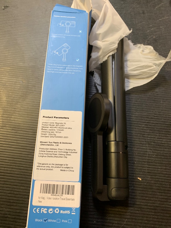 Photo 1 of ???? ???????? for Mag-Safe Tripod for iPhone,65”Extendable Strong Magnetic Selfie Stick for iPhone with Remote,Portable Cell Phone Tripod Stand for Vlogging Vacation Travel Essentials
