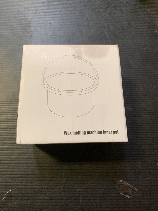 Photo 1 of 1 Piece Wax Pot Wax Warmer Replacement Tin Inner Pot Portable Hair Removal Waxing Bowl for 500 ml Hair Remover Machine
