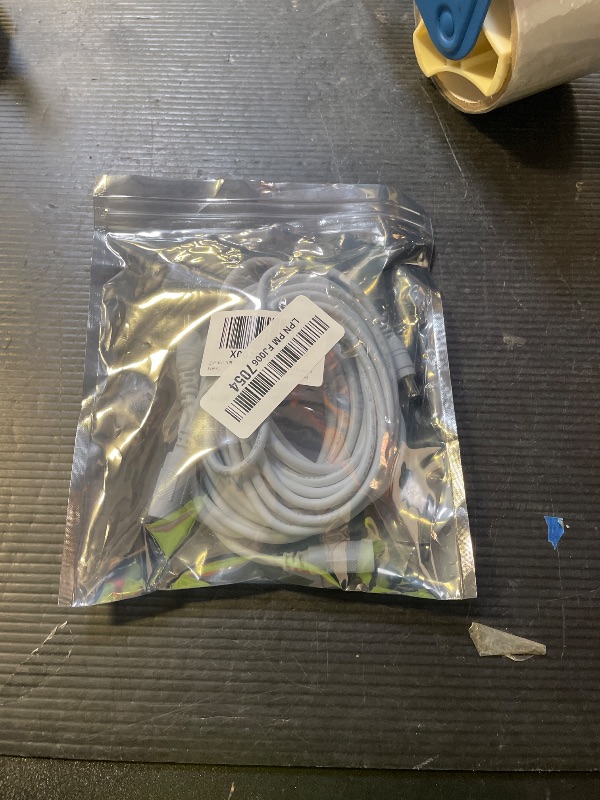 Photo 1 of 10ft DC Extension Cord 5.5mm x 2.1mm, Universal DC 12V Power Extension Cable for Security Camera, CCTV IP Camera, 9V 24V 12 Volt Male to Female Plug Extender Cord, 2 Pack
