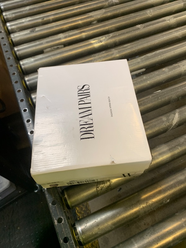 Photo 1 of DREAM PAIRS Women's Lace Up Platform Heels Rhinestone High Strappy Chunky Sandal Y2K Shoe for Club Party Date Prom SDHS2362W White Size 7.5