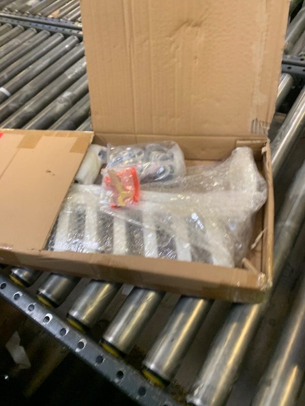 Photo 1 of 10-Tier Tile Sample Display Stand, Adjustable Tile Display Rack, Rolling Flooring Sample Display Rack Trade Show, Metal Flooring Sample Board Rack, Building Material Shelf for Exhibition Hall Retail