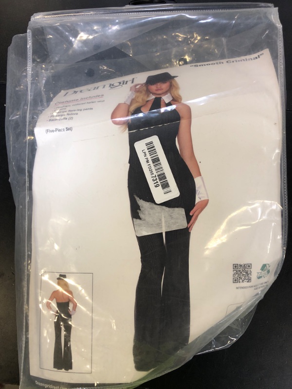 Photo 1 of "SMOOTH CRIMNINAL" HALLOWEEN COSTUME 5 PIECE SET SZ LRG