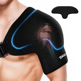 Photo 1 of Shoulder Ice Pack Rotator Cuff Cold Therapy, Reusable Shoulder Ice Pack Wrap Gel Cold Pack