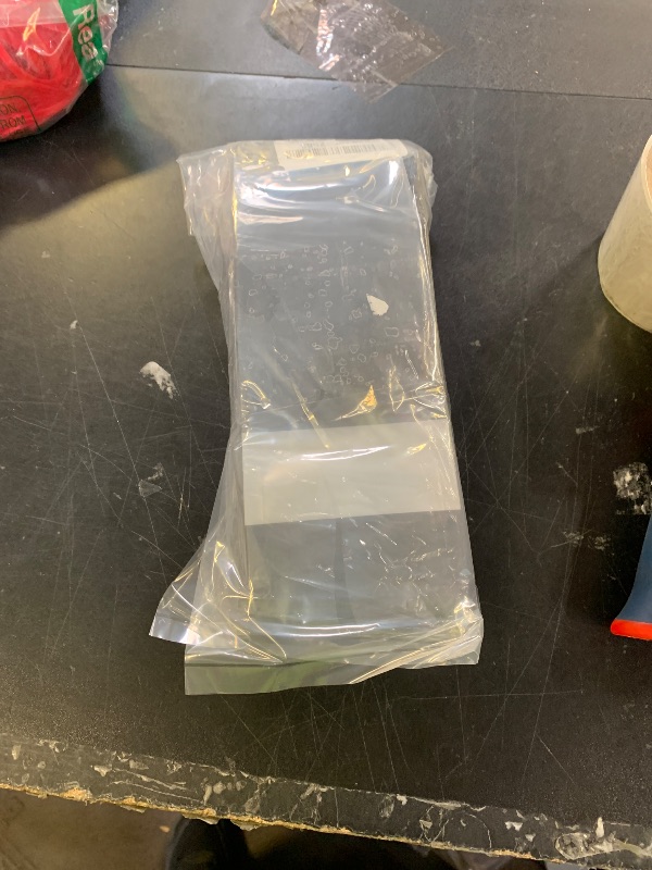 Photo 1 of 100 Pack Smell Proof Bags, Resealable Bags with Matte Window, Foil Pouch Stand Up Sealable Bags for Packaging?Black,3.5" x 5.1"?