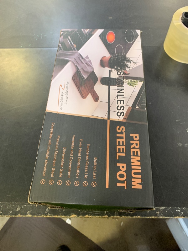 Photo 1 of 1 Quarts 18/10 Stainless Steel Saucepan, Joyfair Small Sauce Pan Milk Pot with Glass Lid for Cooking Stewing Boiling Spaghetti Soup, Extra Pan Wall & Heat-proof Bakelite Handle, Dishwasher Safe