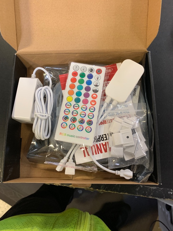 Photo 1 of 100FT Outdoor Led Strip Lights | Compatible with Alexa and Google Assistant | Smart WiFi Waterproof Led Lights for Bedroom RGB Music Sync Remote &App Controlled Led Rope Lights