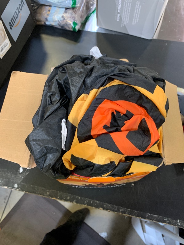 Photo 1 of 10FT Long Halloween Inflatables Built-in LED Light Pumpkin-Headed Horse Carriage, Giant Halloween Decorations Outdoor Blow Up Yard Decorations Spooky Ghost Carriage Halloween Blowups for Lawn Party