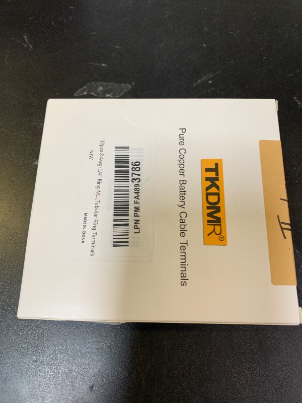 Photo 1 of 10pcs 8 Awg-1/4 Ring Marine Grade Copper Wire Lugs,with 3:1 Heat Shrink Tubing,UL Battery Cable Ends,Heavy Duty Cable Lugs,Tinned Copper Eyelets,Tubular Ring Terminals