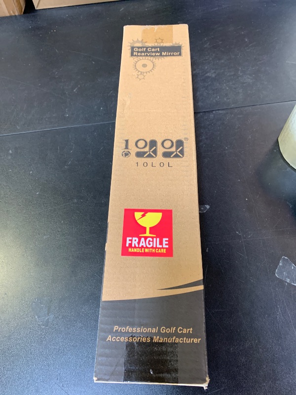 Photo 1 of 10L0L Golf Cart Rear View Mirror - Universal Golf Cart Mirrors"16.5" Extra Wide 180 Degree Panoramic Rear View Mirror for Yamaha EZGO Club Car