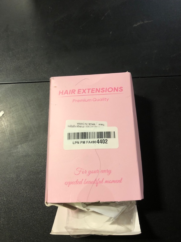 Photo 1 of 14 Inch Ponytail Extension - Wavy Pony Tails Hair Extensions, Claw Clip Ponytail Extension, Synthetic Hair Extensions Ponytail, Clip on Ponytails for Women (Light Brown With Beige Highlights)