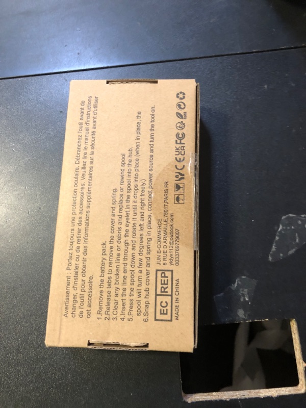 Photo 1 of 10 Pack Trimmer Spool Line for Worx,(WA0010)Replacement Trimmer Spool Line for Worx,Trimmer Line Refills 0.065 inch for Worx,Suitable for Worx String Trimmers(8 Pack Grass Trimmer Line,2 Trimmer Cap)