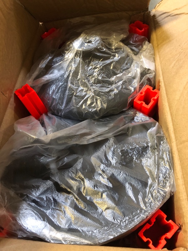 Photo 1 of 4 Pack Traffic Delineator Post Cones with Weighted Base & Reflective Collars, Adjustable Orange Traffic Safety Barrier with Plastic Chains for Parking Lot Driveway Road