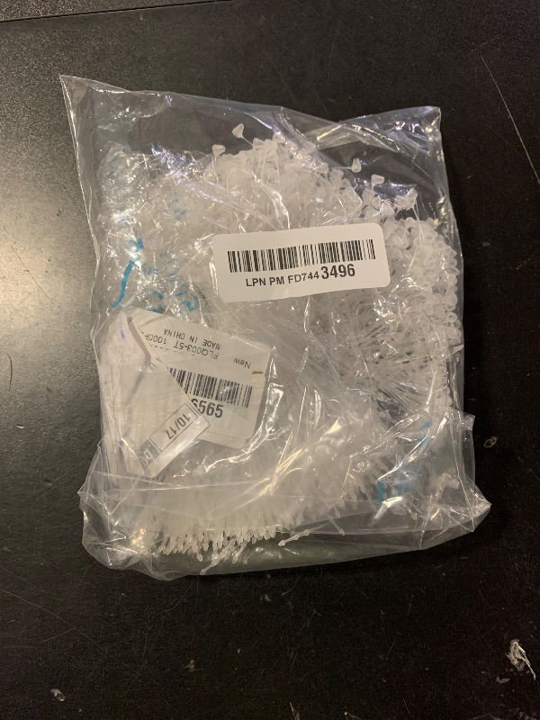 Photo 1 of 1000Pcs Hang Prices Tag Fasteners, 5 Inch Snap Lock Pins Plastic Tags for Clothing Mark Shoe Bag Jewelry Security Loop Fasteners Retail Store Supplies (Clear)