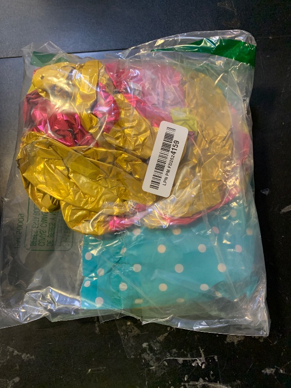 Photo 1 of 10pcs Ice Cream Donut Candy Balloons - 8th Birthday Party Supplies - Mylar Foil Balloons - Ice Cream Theme