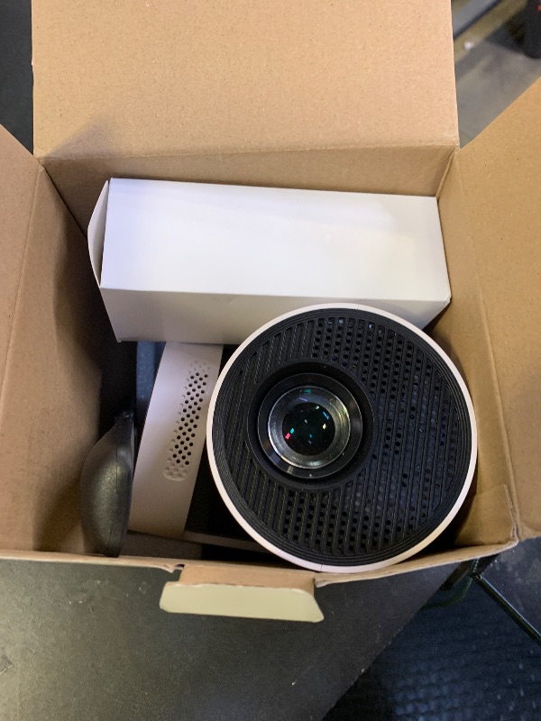 Photo 1 of [Electric Focus]Mini Portable Projector with 4K Support, Bluetooth 5.4 WIFI6, 5watt Sound Base Speaker, 260 ANSI, Android 11, 210° Rotation , Auto Keystone Correction Video Projector HY300 PLUS