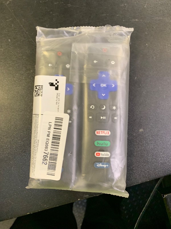 Photo 1 of (Pack of 2) Replacement Remote Control Only for Roku TV, Compatible for TCL Roku/Hisense Roku/Onn Roku/Sharp Roku/Element Roku/Westinghouse Roku/Philips Roku Smart TVs (Not for Roku Stick and Box)