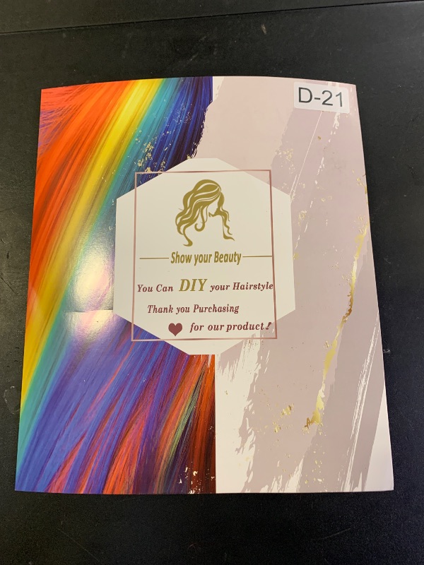 Photo 1 of 12 Red Strips clip on hairs