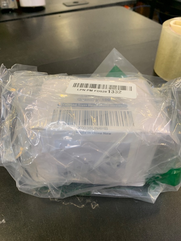 Photo 1 of (100 pcs)#8×2" Phillips Truss Head Wood Screws Stainless Steel 410 Quick Metal Self Tapping