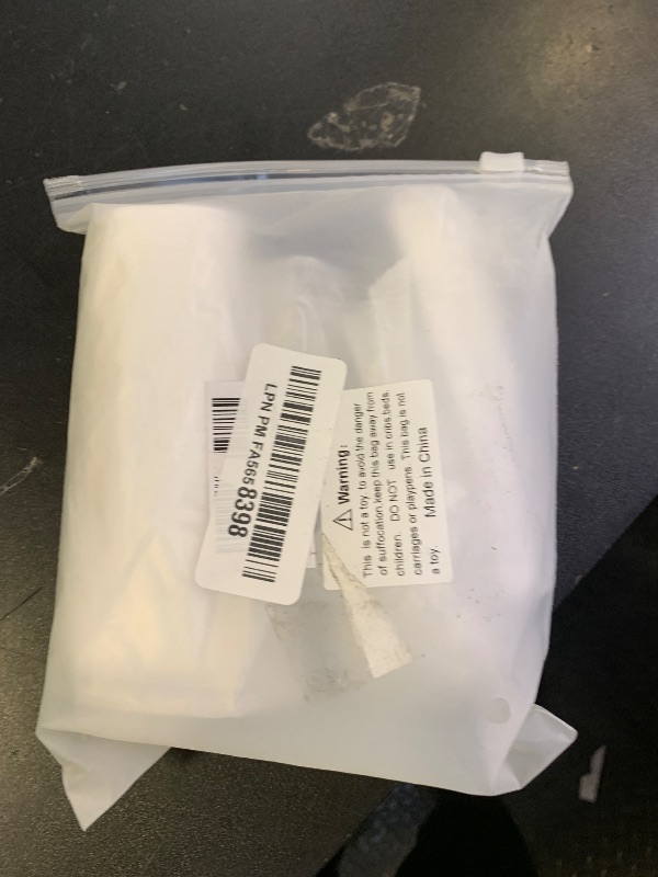 Photo 1 of 1.2 Gallon Small Trash Bags, 4.5 Liter Trash Can Liners Garbage Bags Wastebaskets Liners for Bathroom, 150 Counts Clear Bags