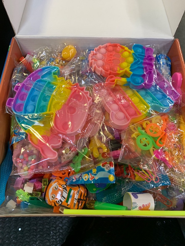 Photo 1 of 1000 PCS Party Favors for Kids Fidget Toys Bulk, Easter Eggs Fillers Treasure Box Prizes for Kids Classroom Birthday Gifts Bulk Toys Goodie Bags Stuffers Party Supplies