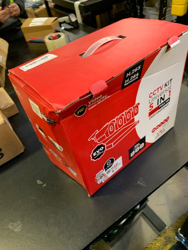 Photo 1 of 1080P Wired Security Camera System, AIWIXEN 8CH CCTV Surveillance DVR with 1TB Hard Drive, 4 x Home 5MP Wired Security Cameras Outdoor with Human Vehicle Detection, IP68 Waterproof, Remote Access