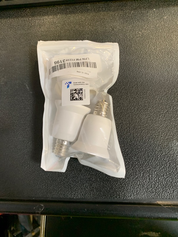 Photo 1 of (Pack-3) FINELED E17 to E26 Socket Adapter,Intermediate Base E17 to Standard Medium Base E26 Converter