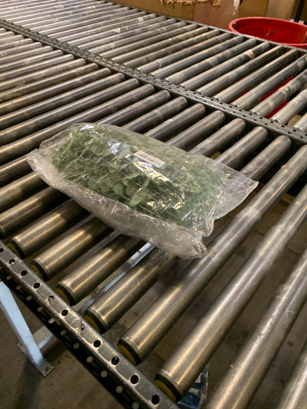 Photo 1 of 100 Pcs Eucalyptus Stems Faux Greenery Artificial Eucalyptus Leaves Eucalyptus Decor Greenery Stems Faux Greenery Branches for Wedding Centerpiece Flowers Bouquet Farmhouse Home Decor (Light Green)