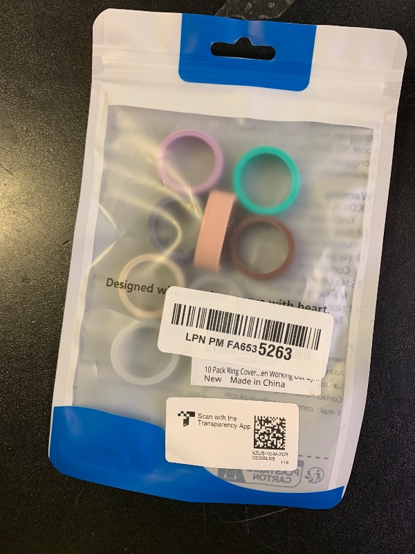 Photo 1 of 10 Pack Ring Cover Compatible with Oura Ring Gen 4/Ceramic, Oura Ring Gen 3, Anti-Scratch Elastic Silicone Oura Ring Protector Case for Men Women Working Out Gym (10Collors-1, S (6/7/8/9/10))