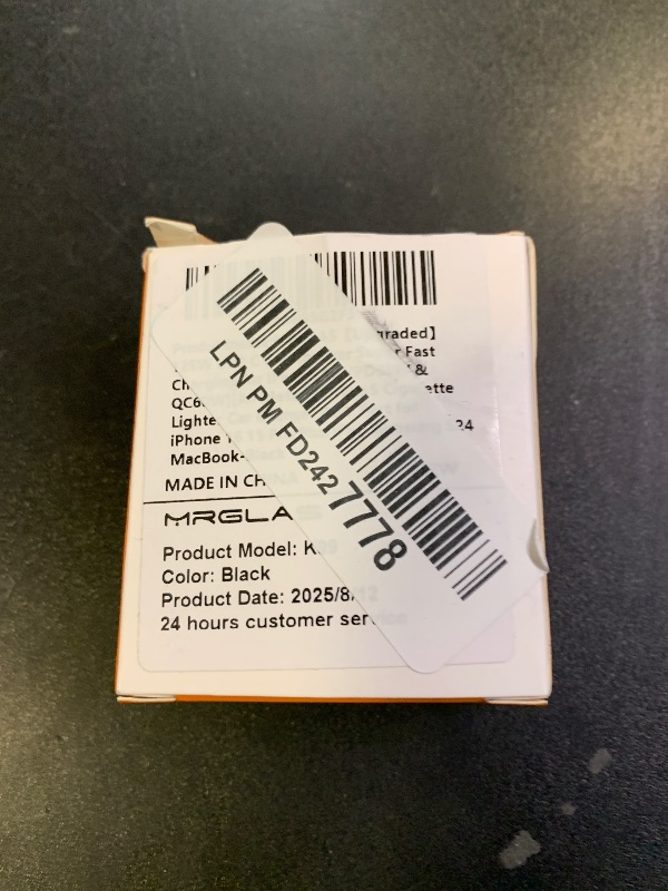 Photo 1 of ?Upgraded? 125W Car Charger USB C Super Fast Charging, [PD65W & QC60W][All Metal] MRGLAS Cigarette Lighter Car Charger, Car Accessories for iPhone 17 16 Pro Max Air iPad Samsung S25 Pixel 10