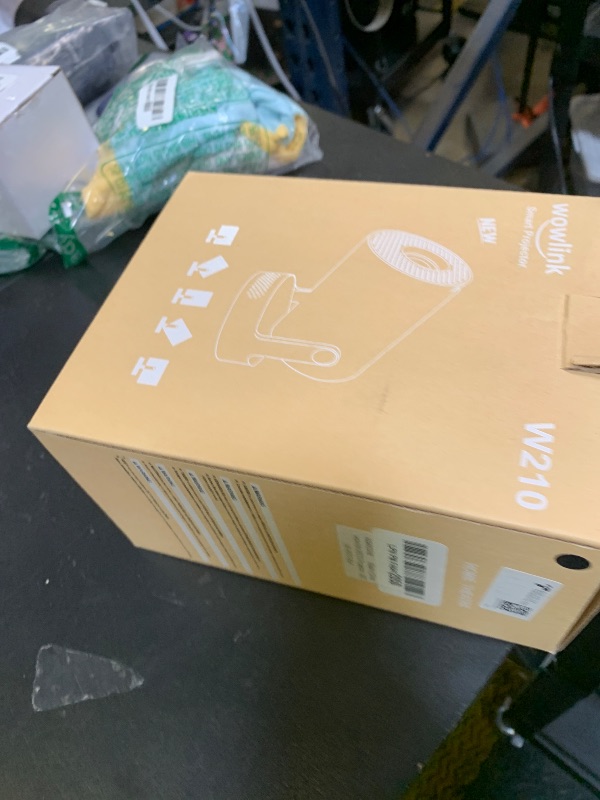 Photo 1 of [Built-in Apps & 2025 Upgraded] Mini Projector with WiFi 6 and Bluetooth 5.4 Support 4K 1080P Auto Keystone 180° Rotatable Projector Portable Compatibile with HDMI/TV Stick/Memory Stick/Laptop, Black