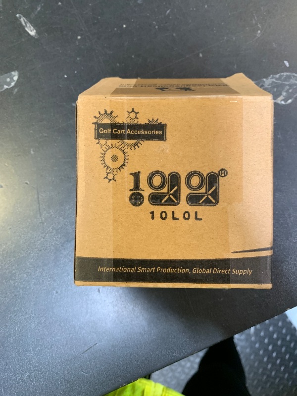 Photo 1 of 10L0L Golf Cart Front Wheel Hub Bearings & Oil Seals Kits for Club Car DS and Carryall 1982-2002 with Nut Locking Pin, Replace Part 1011393 1013135 (2 Pack)