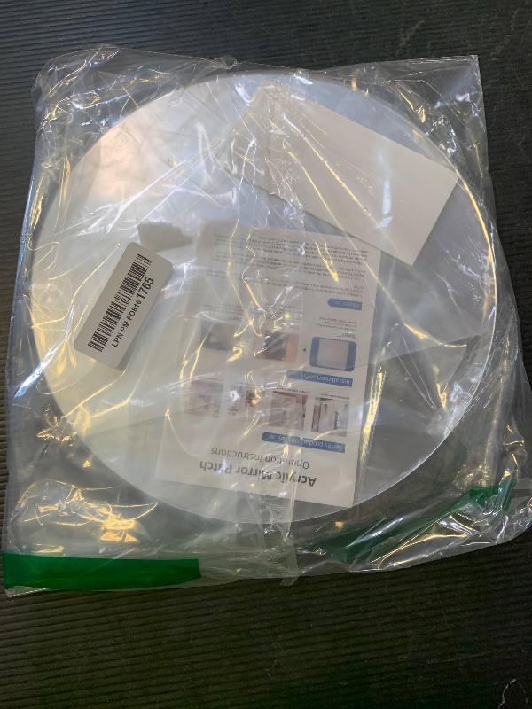 Photo 1 of 10 Pack Round Mirror Centerpieces for Tables Decorations, 10" Acrylic Circle Mirror Centerpieces Mirror Tray Candle Plate Centerpiece for Wedding Table Decorations Wall Decor (Round, 10inch)