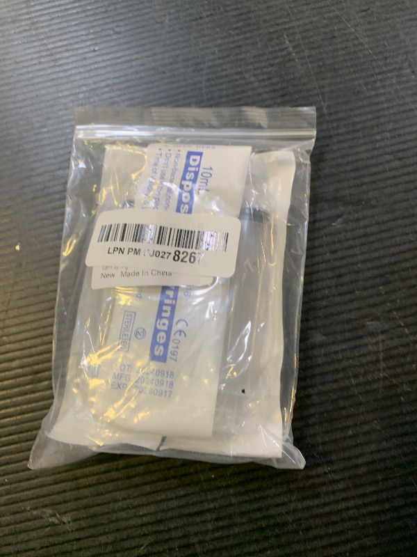 Photo 1 of 10ml Syringe for Liquid, Oral, Scientific Labs, Measurement, Dispensing, with Cap- 3 Pack