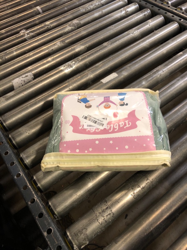 Photo 1 of 1 Pack Sage Green Tablecloths for Rectangle Tables 6ft, Wrinkle Resistant Spandex Table Cover Fitted Stretch Table Cloth with Pleated Ruffle Skirts for Party Banquet Dining Birthday Wedding