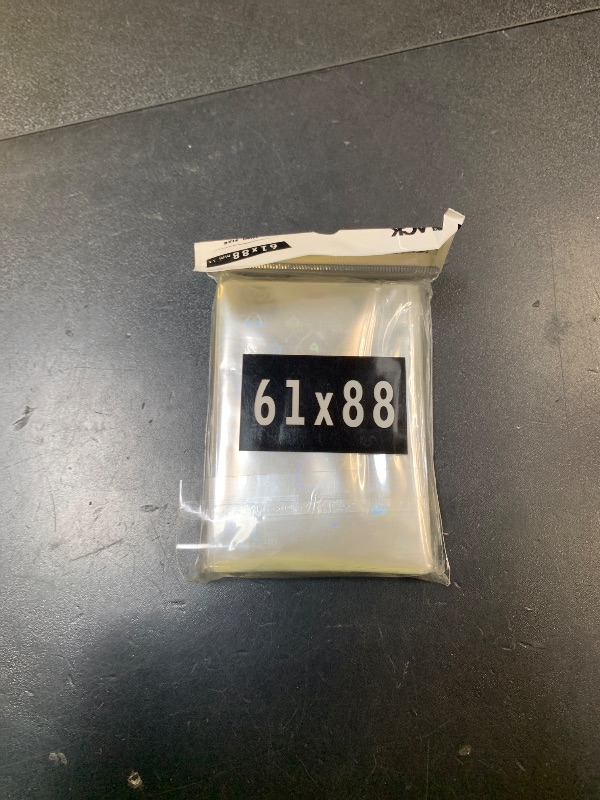 Photo 1 of 100pcs Broken Glass Gemstone Laser Flashing Card Film Holographic Idol Photo Card Sleeves Ultra Super Card Protector 65x90mm