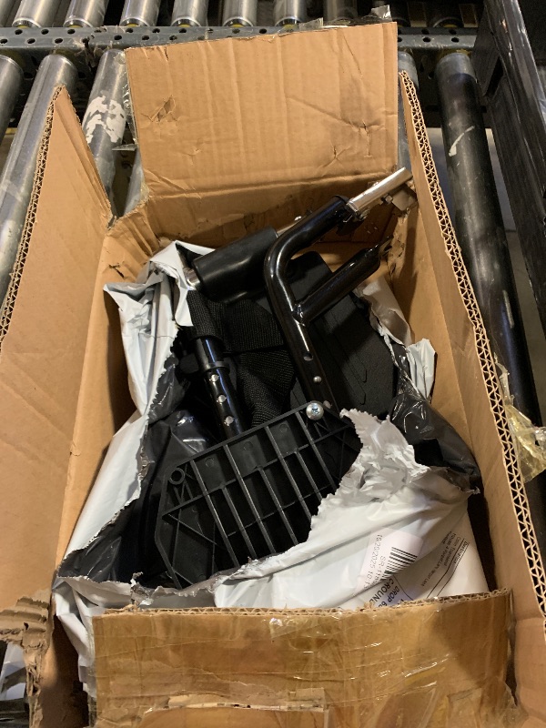 Photo 1 of (1Pair) Wheelchair Replacement Footrests,Wheelchair Replacement Parts,Wheelchair Swivel Footrests for Standard Wheelchairs,Black