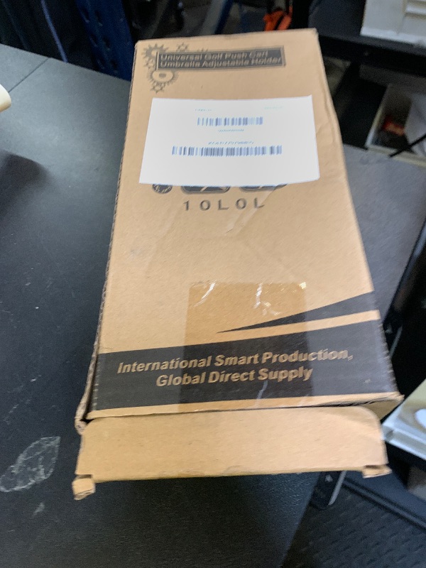 Photo 1 of 10L0L Heavy Duty Golf Push Cart Umbrella Holder, Aluminium Alloy Base Super Strong Windproof, Universal Umbrella Stand for Mobility Scooter, Stroller, Wheelchair, Beach Chair