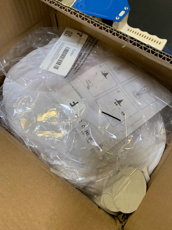 Photo 1 of [Timer] Light Up Halloween Ghost Decorations, Set of 2 DIY Spooky Ghosts Crafts, Scary Ghost for Halloween Decor Indoor Home Mantel Shelf & Tabletop Decor