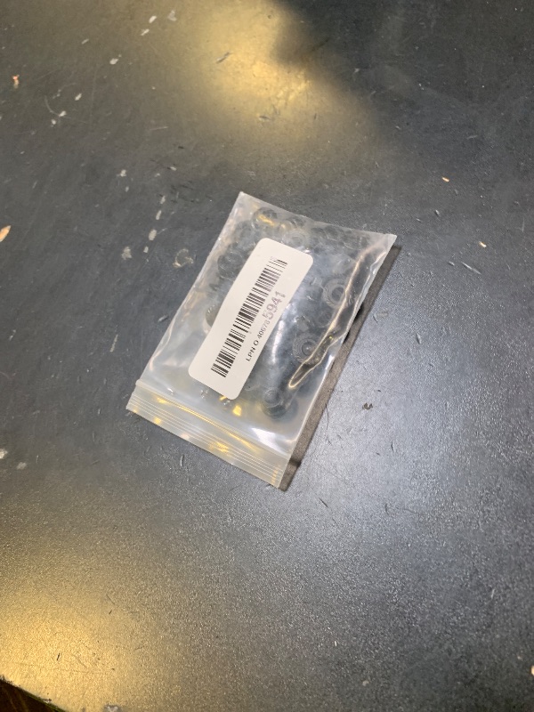 Photo 1 of #10-24 Serrated Flange Hex Lock Nuts Flanged Locknuts, 304 Stainless Steel 18-8 Black Finish, 50 PCS