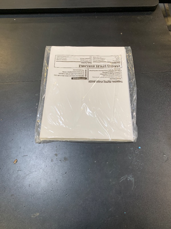 Photo 1 of 100 Sheets Thermal Printer Paper, 8.5''×11'' US Letter Size, Advanced Printing Paper, Thermal Paper Compatible with Brother Letter Portable Printer, Printer Paper for M08F-Letter, M832, M834, MT800