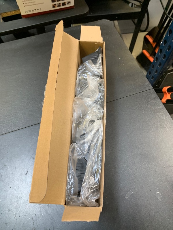 Photo 1 of [6 Packs] Solar Lights Outdoor Motion Sensor Solar Security Lights Waterproof with 3 Lighting Modes Solar Powered Wall Lights Outside for Garden Fence Yard Deck