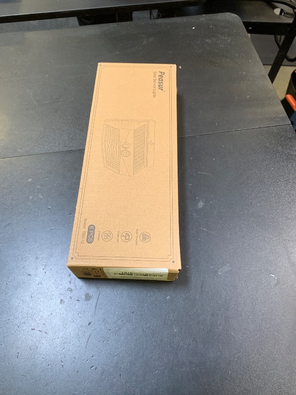 Photo 1 of [6 Packs] Solar Lights Outdoor Motion Sensor Solar Security Lights Waterproof with 3 Lighting Modes Solar Powered Wall Lights Outside for Garden Fence Yard Deck