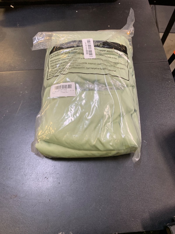 Photo 1 of 10 x 10ft Sage Green Backdrop Curtains with Lights String Green Polyester Photo Drapes Wrinkle Free Curtains Backdrop for Birthday Parties Wedding Reception Baby Shower Ceremony-5 x 10ft x 2P