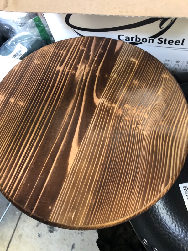 Photo 1 of 12.5 Inch Carbon Steel Wok For Electric, Induction and Gas Stoves (Lid, Spatula and User Guide Video Included)
